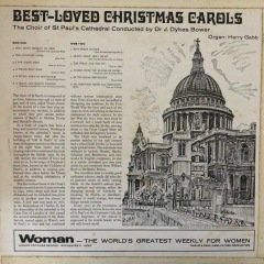 St.Paul's Cathedral Twelve Best Loved LP Plak