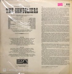 Gilbert And Sullivan The Condoliers 2 Plaklık Set LP Klasik Plak