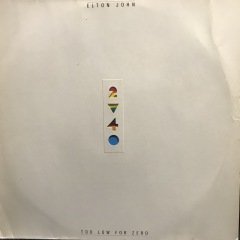 Elton John Too Low For Zero LP Plak
