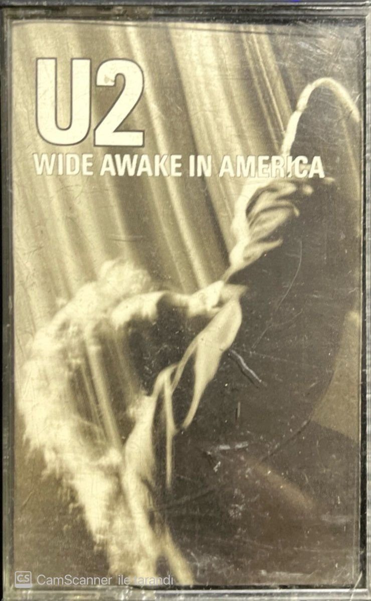 U2 Wide Awake In America Kaset