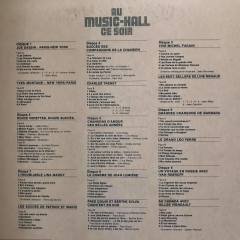 Au Musıc Hall Ce Soir 5 LP Box Set Plak