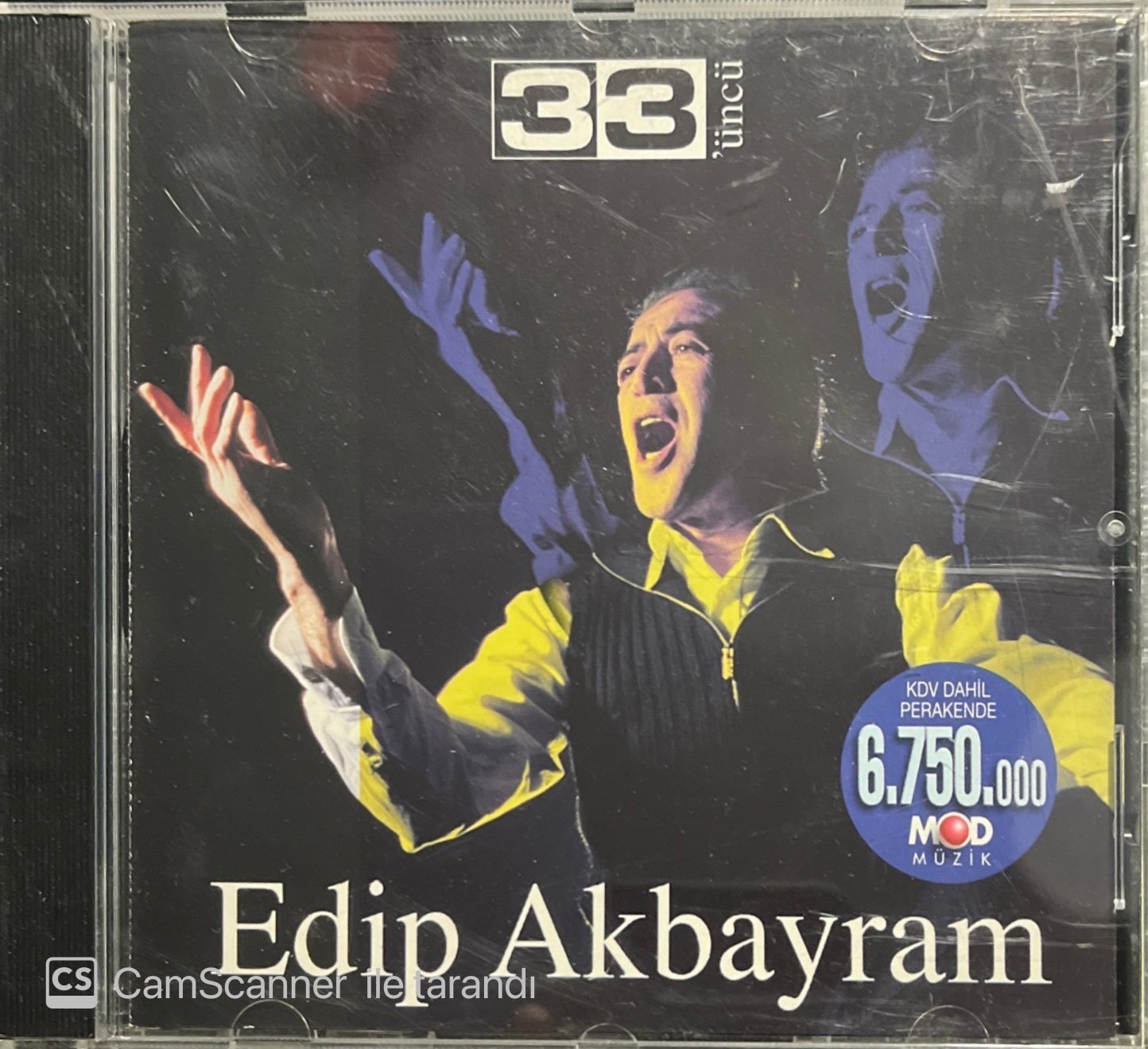 Edip Akbayram 33'üncü CD