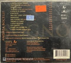 Andrea Bocelli Songo CD