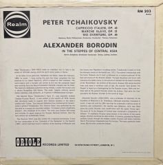Peter Tchaikovsky Alexander Borodin LP Plak