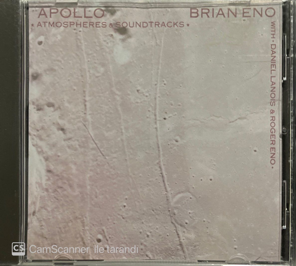 Brian Eno Apollo Atmosphores & Soundtracks CD