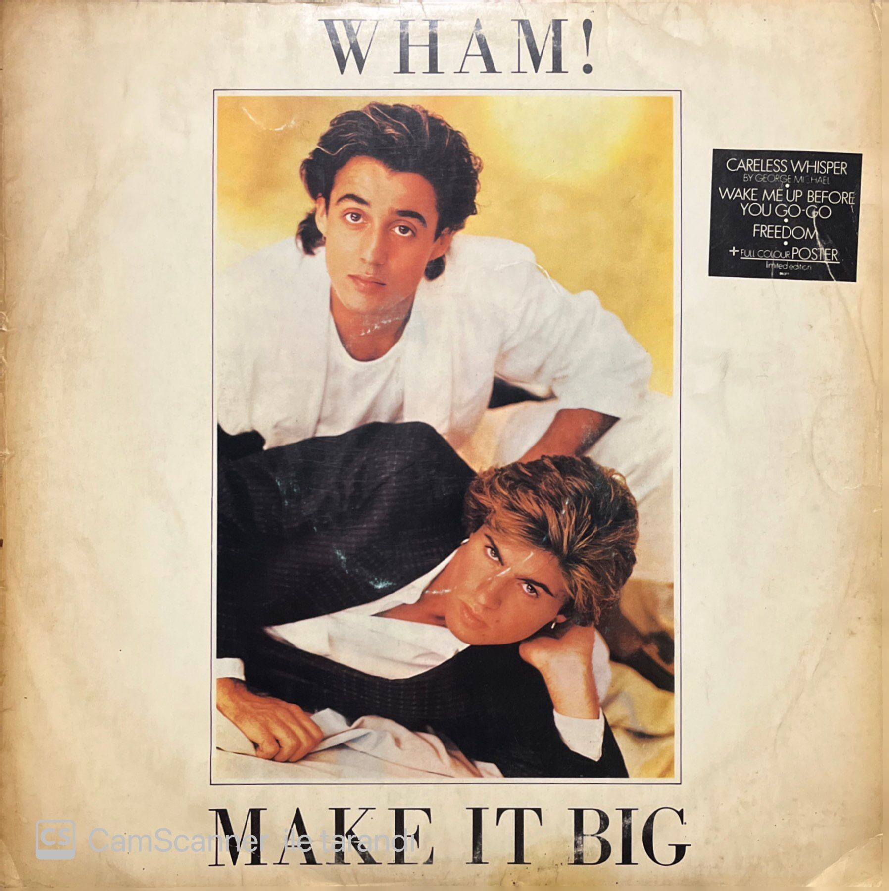 Wham Make It Big LP Plak