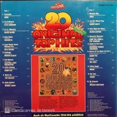 20 Original Top Hits LP Plak