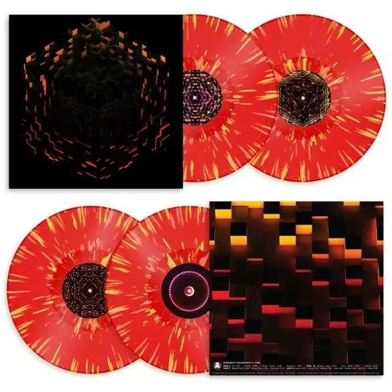 C418 Minecraft Volume Beta (Limited Red / Orange / Yellow Splatter Edition) Double LP Plak