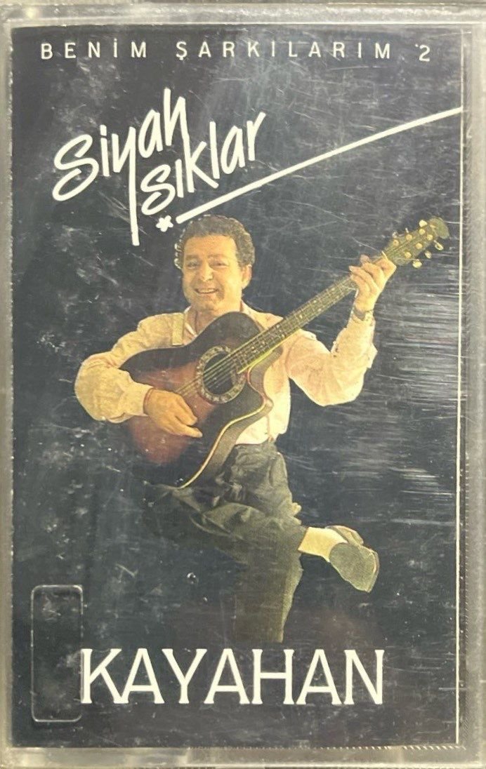 Kaset Kayahan Siyah Işıklar / Benim Şarkılarım Kaset