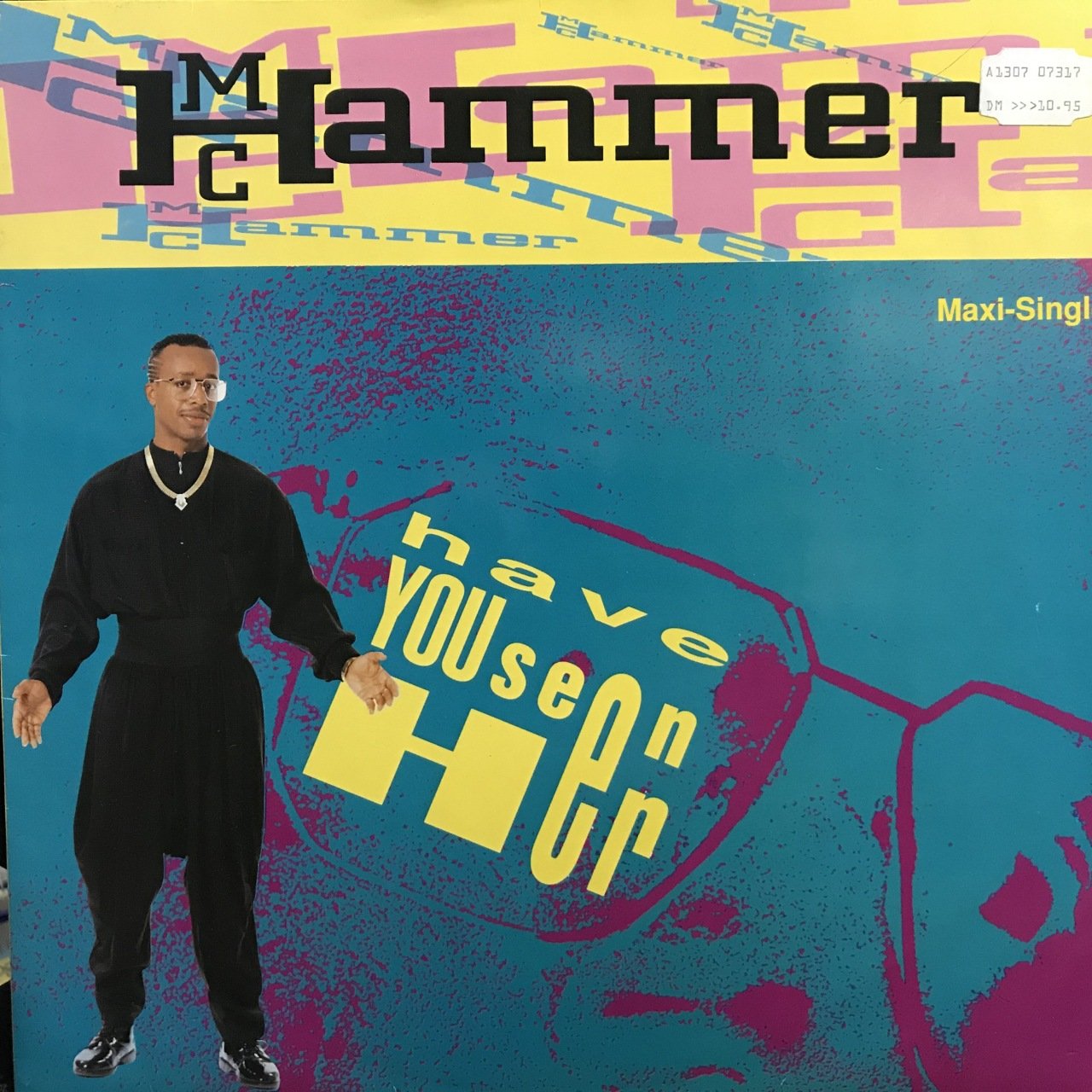 Mc Hammer Have You Seen Her Maxi Single LP Plak