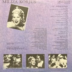 Miliza Korjus Mozart Weber Donizetti LP Plak