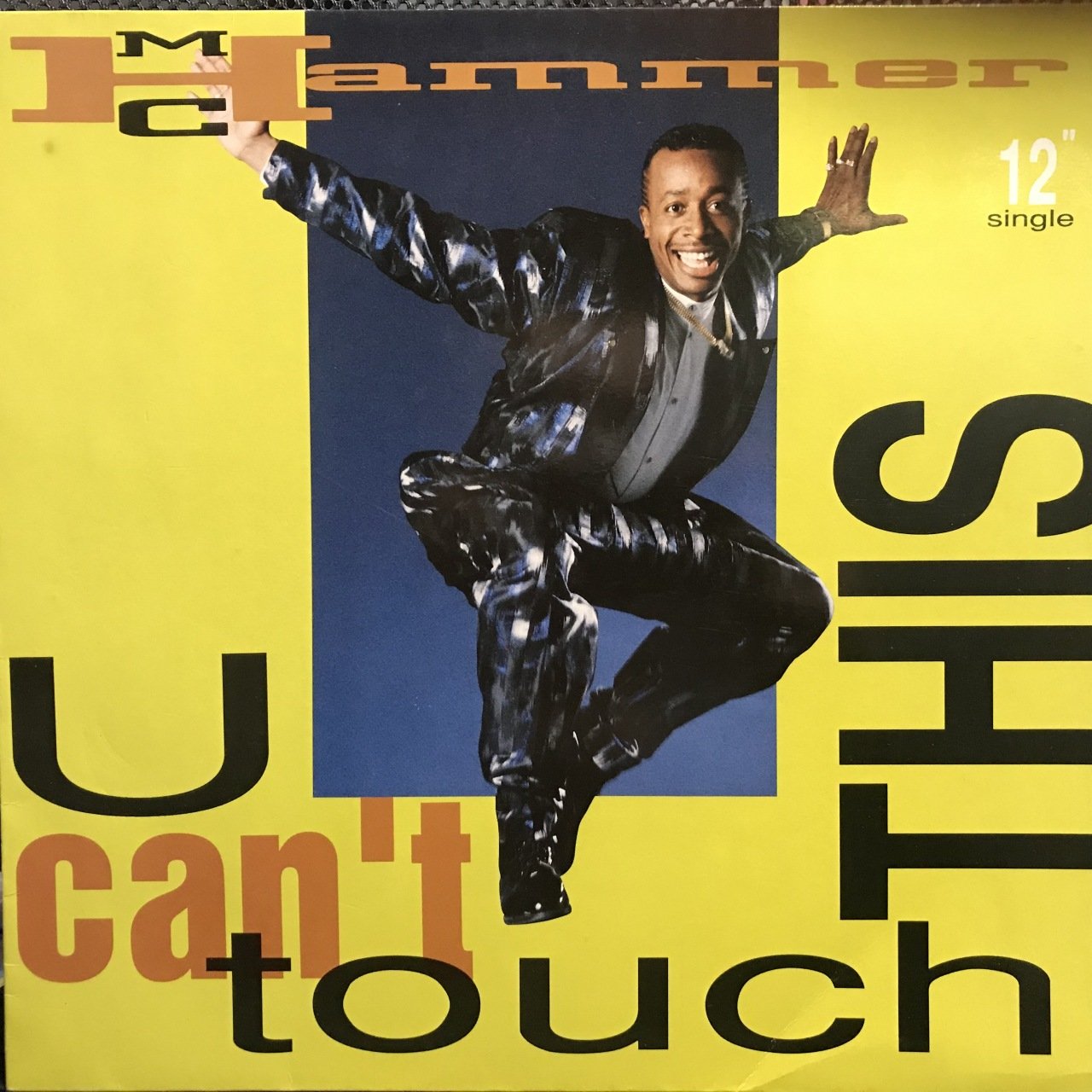 Mc Hammer U Can't Touch This Maxi Single LP Plak