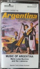 Music Of Argentina Maria Luisa & Her LIameros Kaset