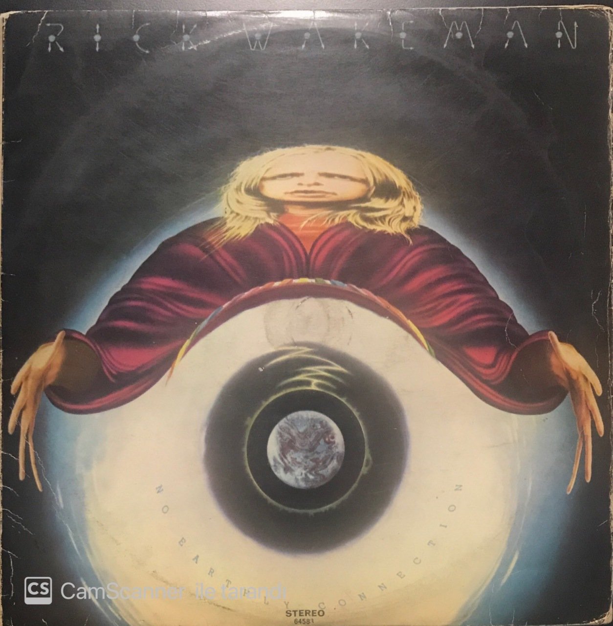Rick Wakeman No Earthly Connection LP Plak