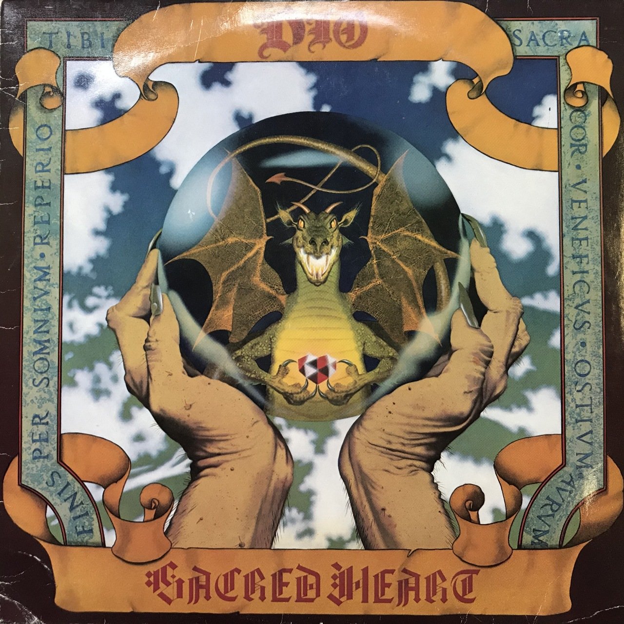 Dio Sacred Heard LP Plak