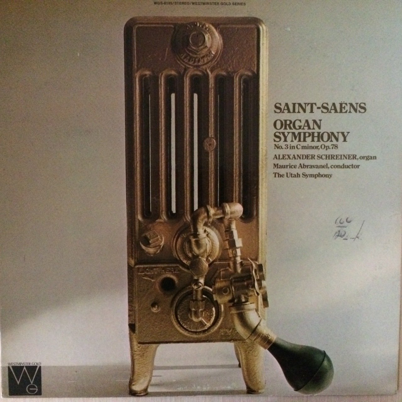 Alexander Schreiner Organ Symphony LP Plak
