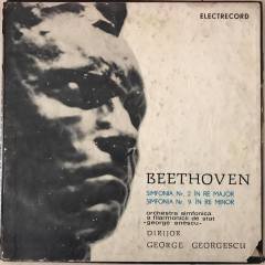 Beethoven Dirijor George Georgescu 2 LP Klasik Box Set Plak