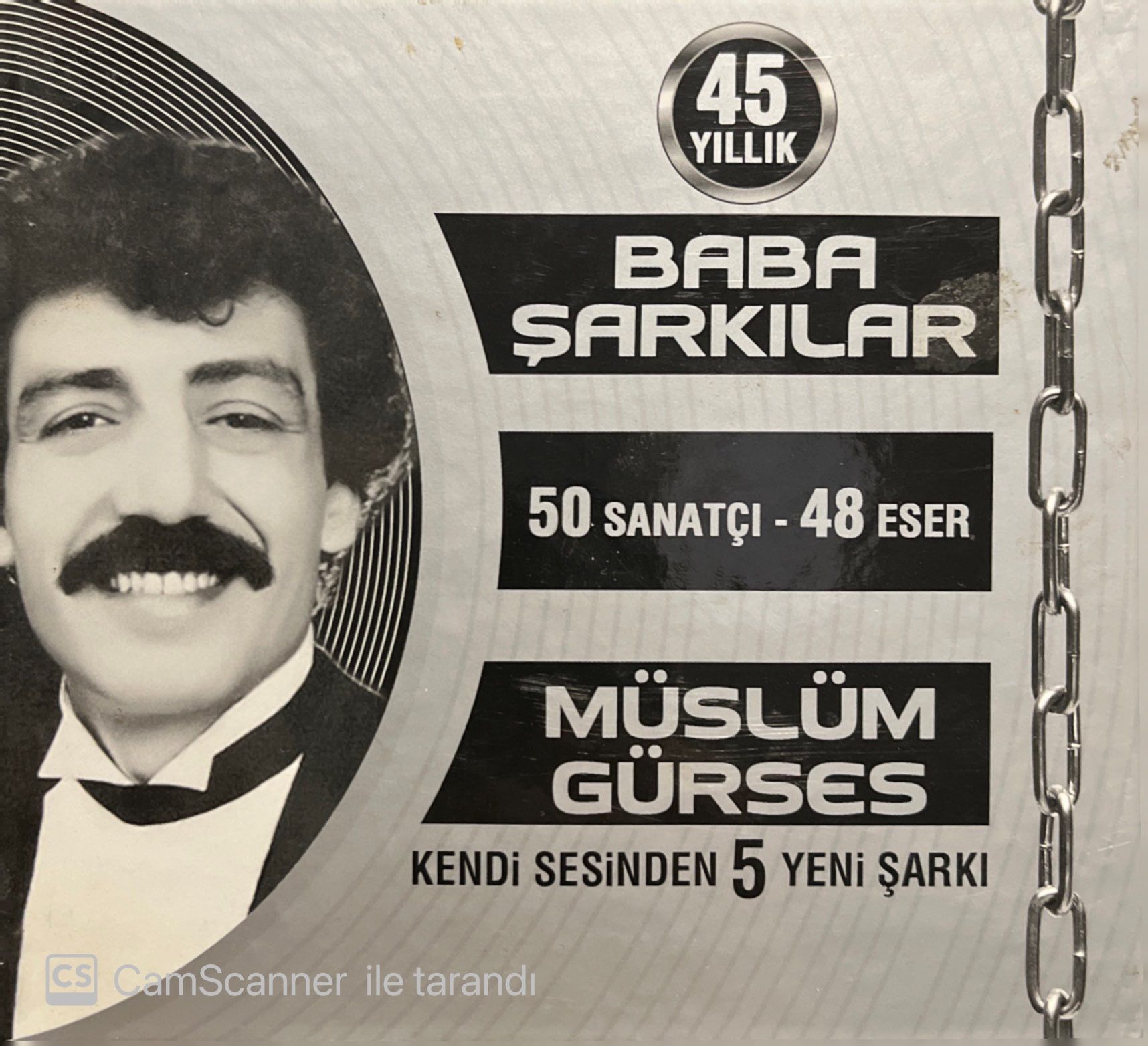 Müslüm Gürses 45 Yıllık Baba Şarkılar 3 CD