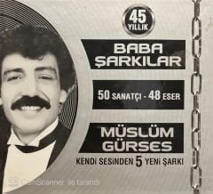Müslüm Gürses 45 Yıllık Baba Şarkılar 3 CD
