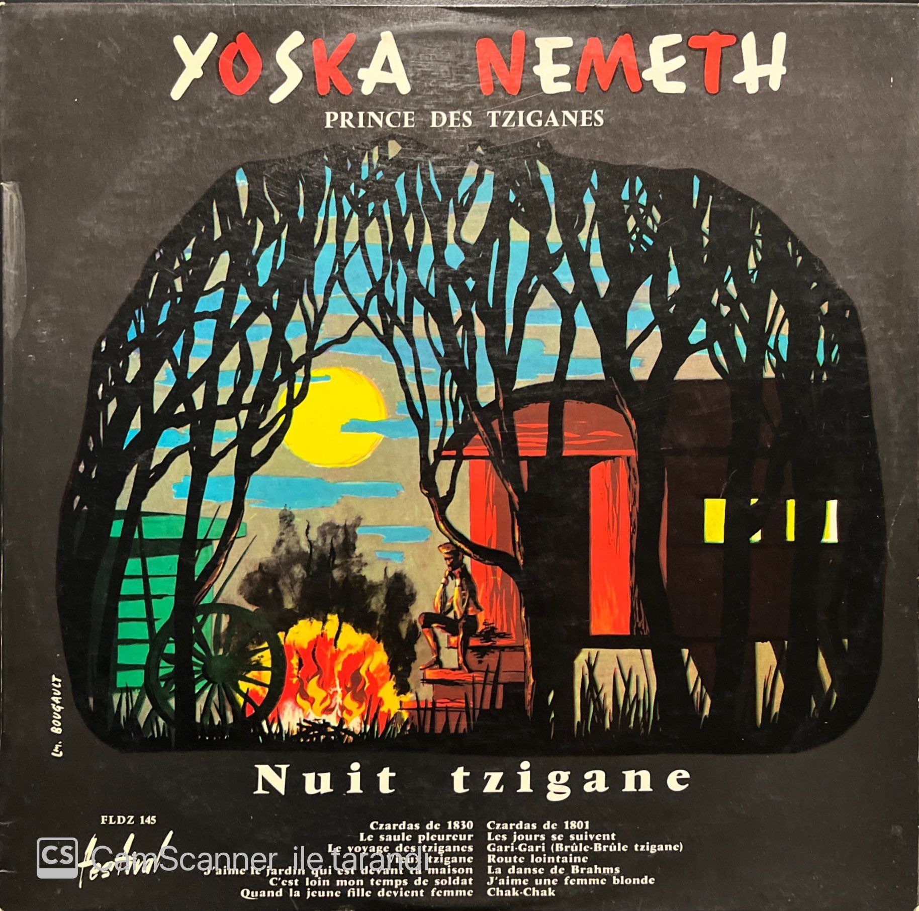 Yoska Nemeth Prince Des Tziganes LP Plak