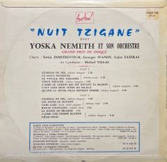 Yoska Nemeth Prince Des Tziganes LP Plak