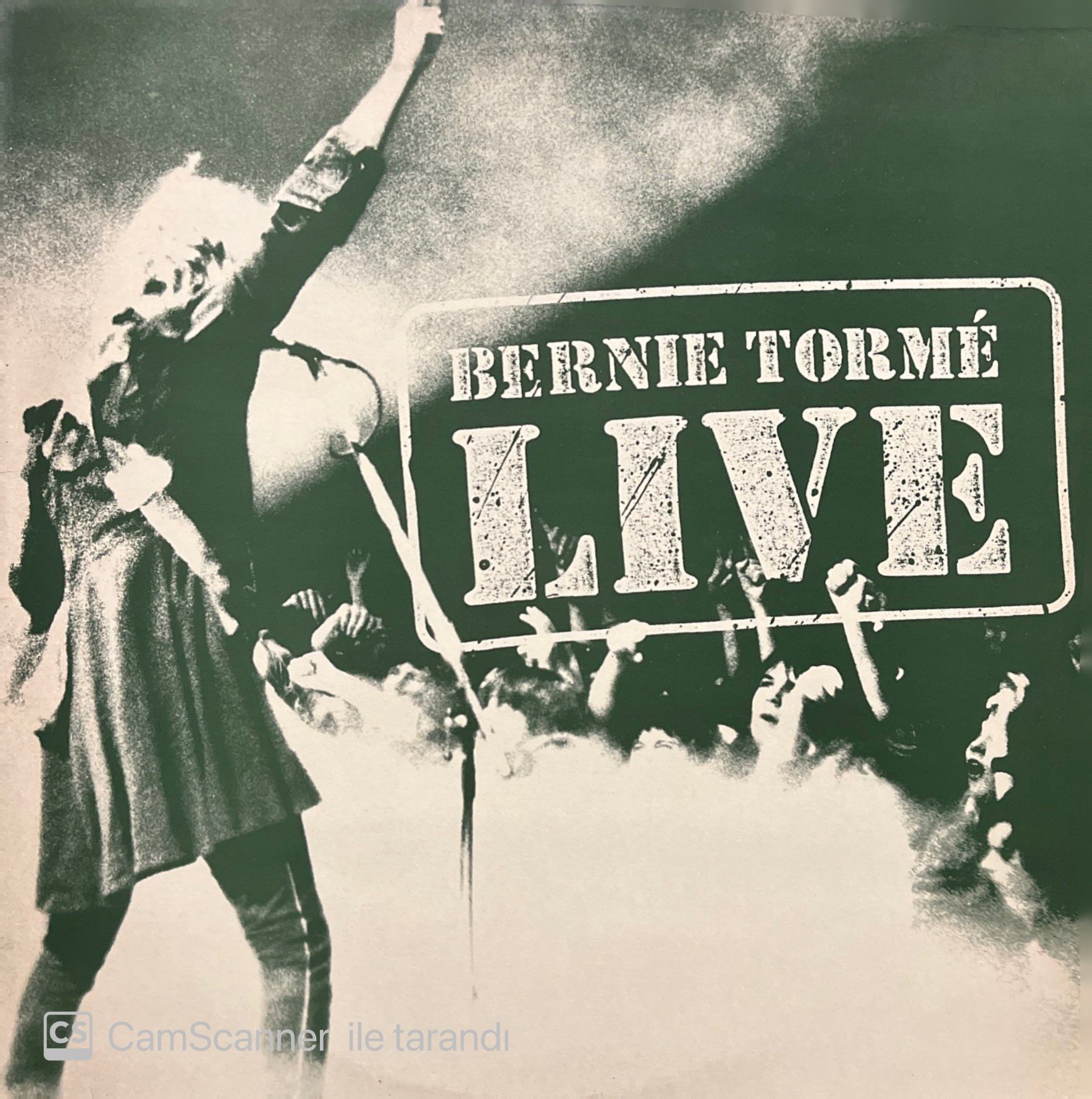 Bernie Torme Live LP Plak