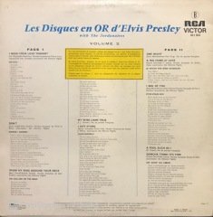 Elvis Golden Records Volume 2 LP Plak