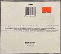 Pet Shop Boys Behavior CD