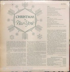 Christmas In New York LP Plak