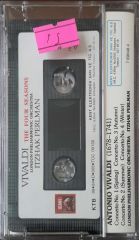 Vivaldi The Four Seasons Kaset