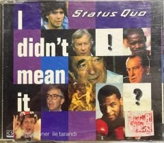 Status Quo I Didn't Mean It Maxi Single CD