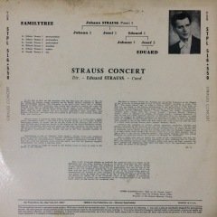 Eduard Strauss Waltzes LP Plak