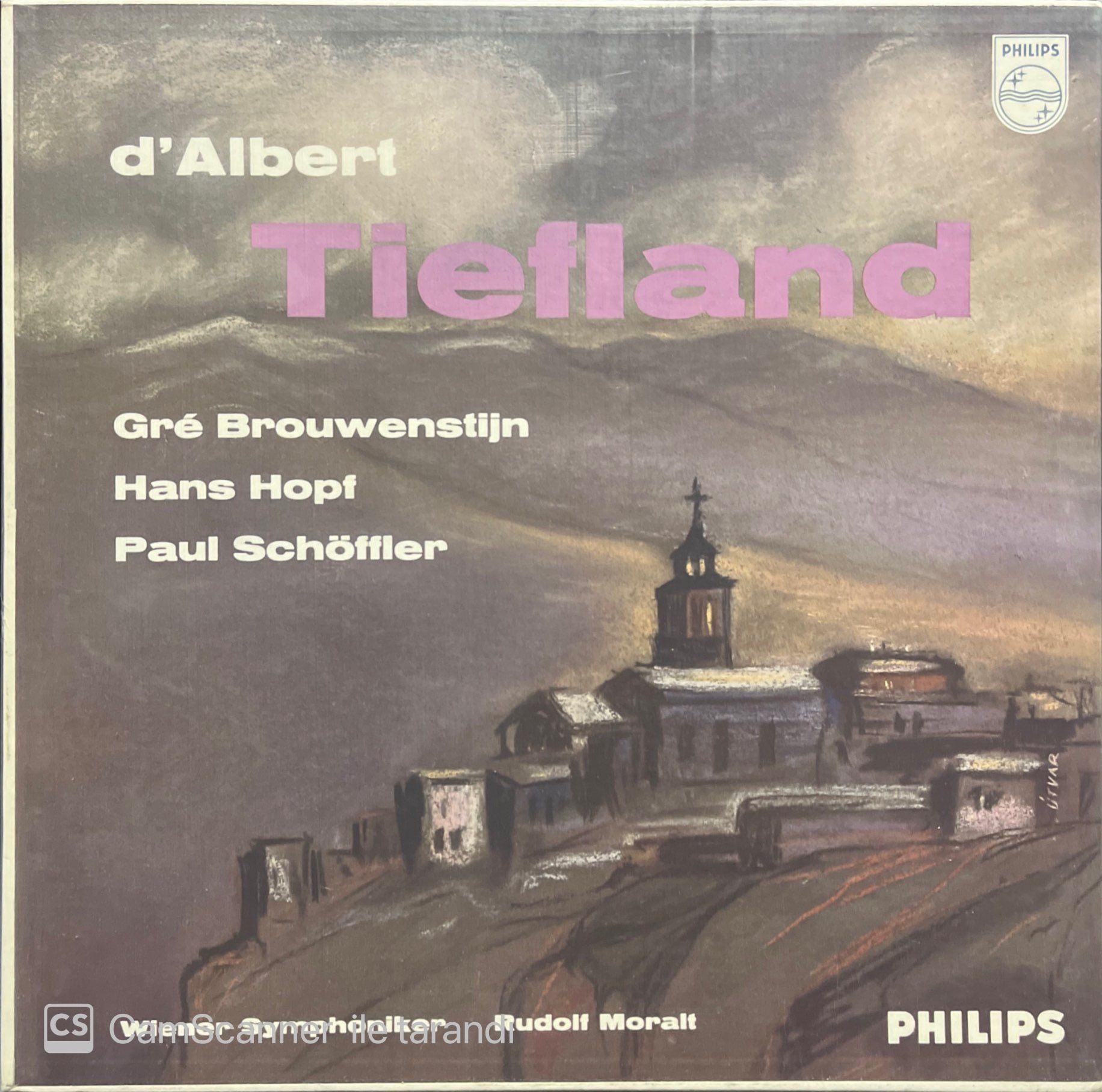 D'Albert Tiefland LP Plak