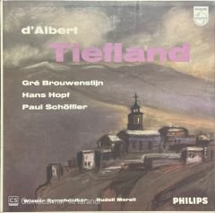 D'Albert Tiefland LP Plak