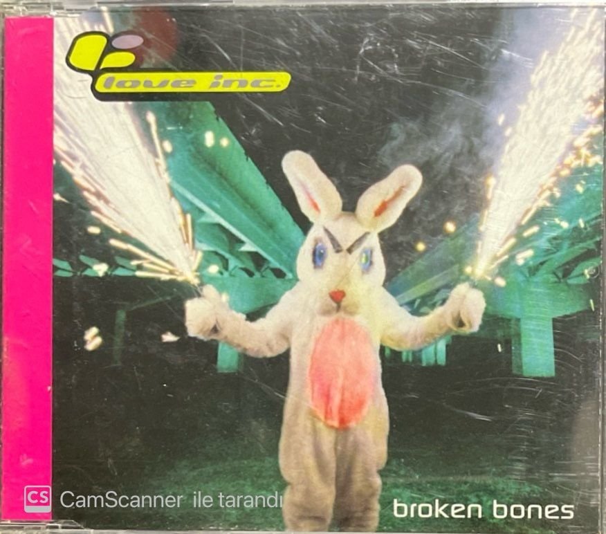 Love Inc. Broken Bones Maxi Single CD
