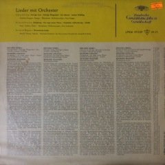 Edvard Grieg Lieder Mit Orchester LP Plak