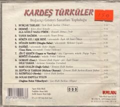 Kardeş Türküler Boğaziçi Gösteri Sanatları Topluluğu Sarı Bandrollü Dönem CD
