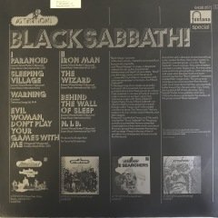 Black Sabbath Attention LP Plak