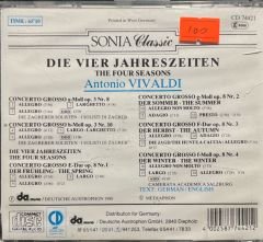 Antonio Vivaldi Die Vier Jahreszeiten CD