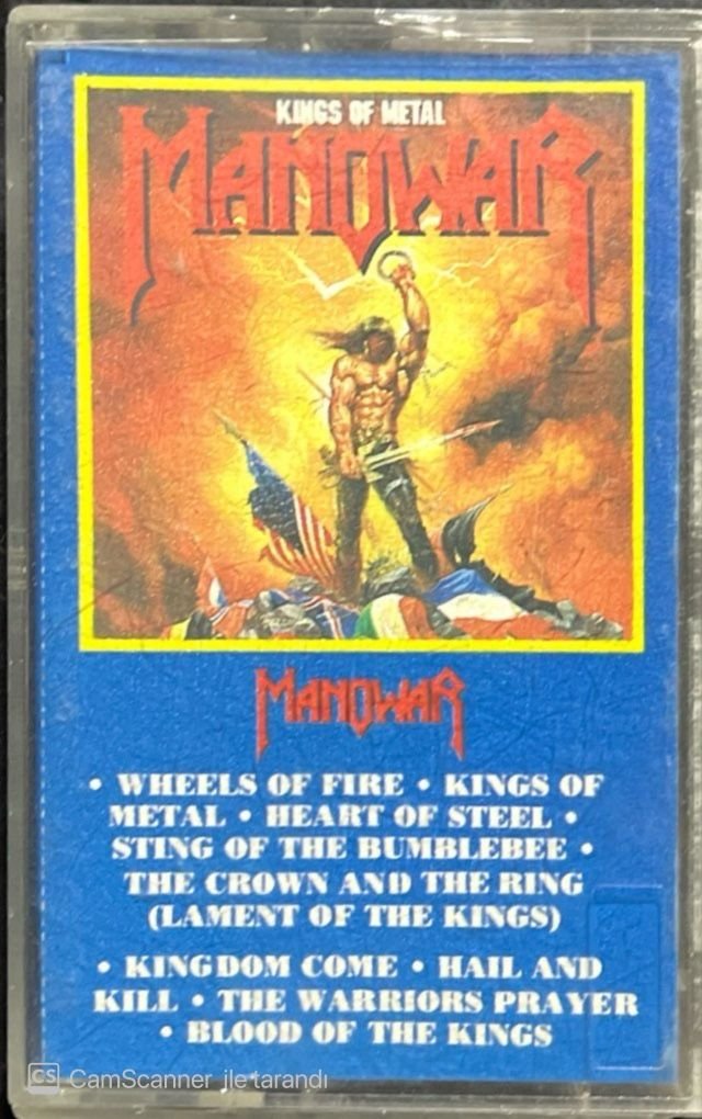 Manowar Kings Of Metal Kaset
