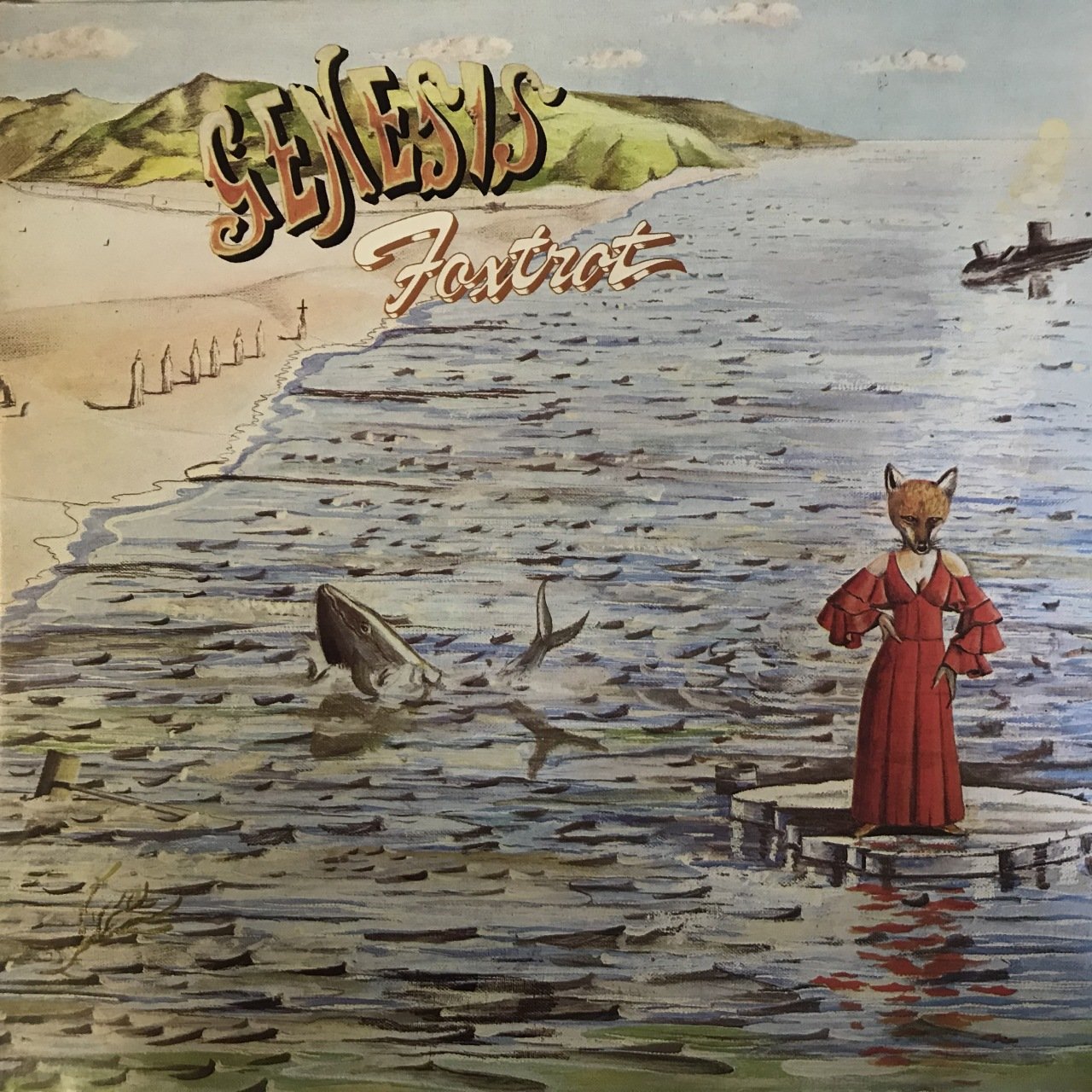 Genesis Foxtrot LP Plak
