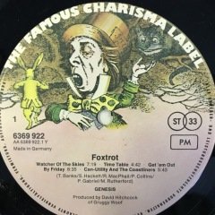 Genesis Foxtrot LP Plak