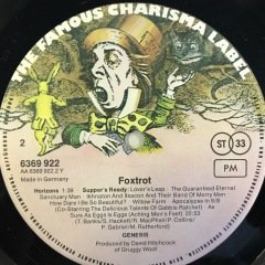 Genesis Foxtrot LP Plak
