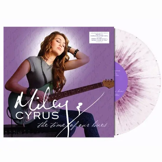 Miley Cyrus Time of Our Lives LP Plak