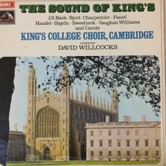 David Willcocks The Sound Of King's LP Plak