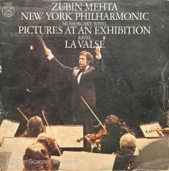 Zubin Mehta Mussorgsky/Ravel Pictures At An Exhibition LP Plak