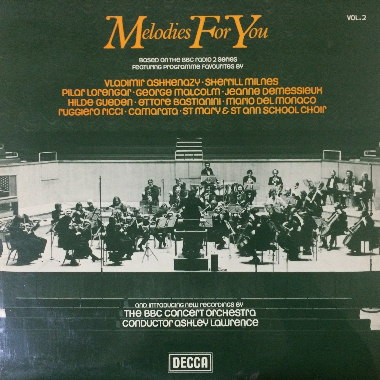The Bbc Concert Orchestra Melodies For You LP Plak