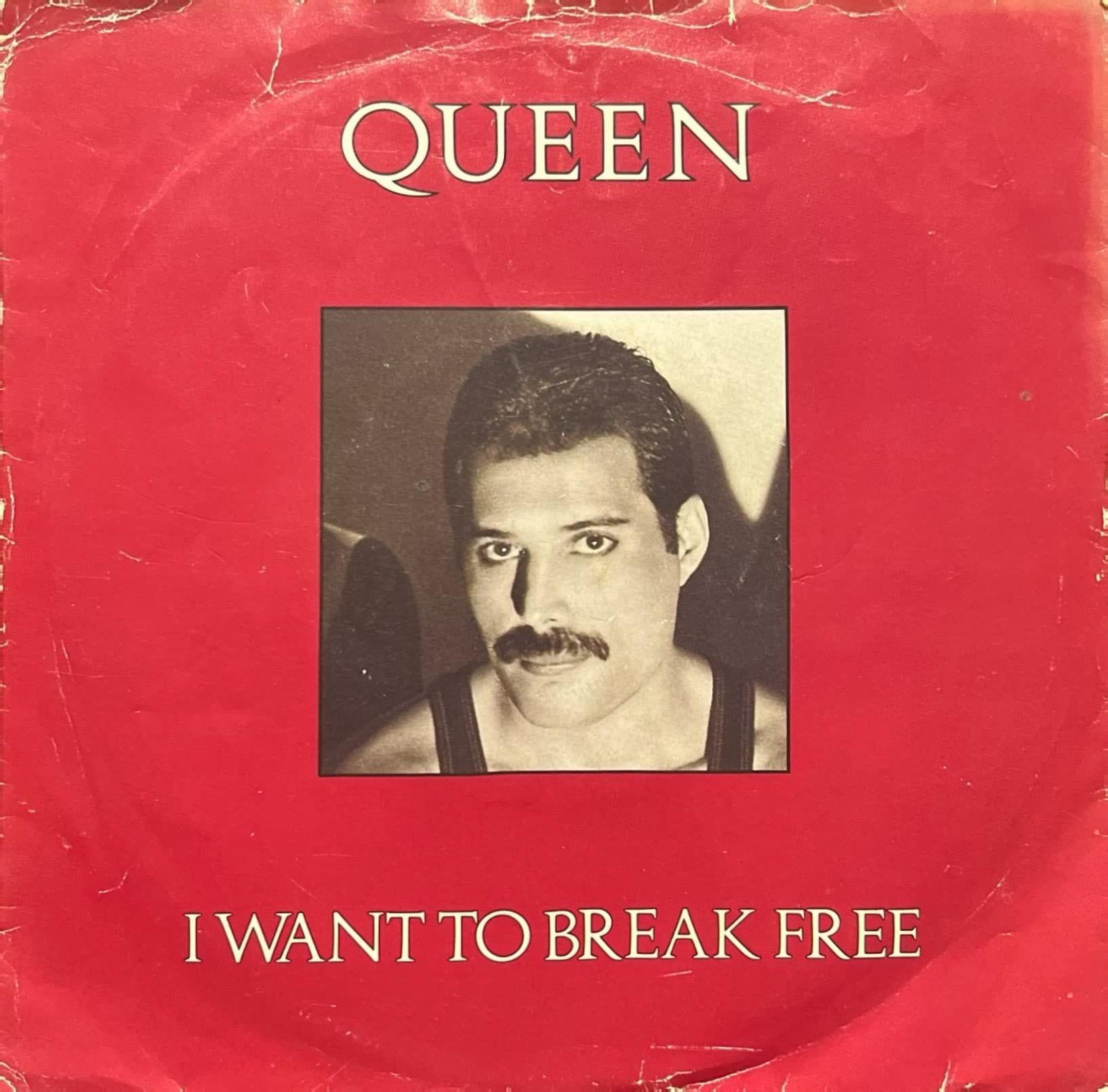 Queen I Want To Break Free 45lik Plak