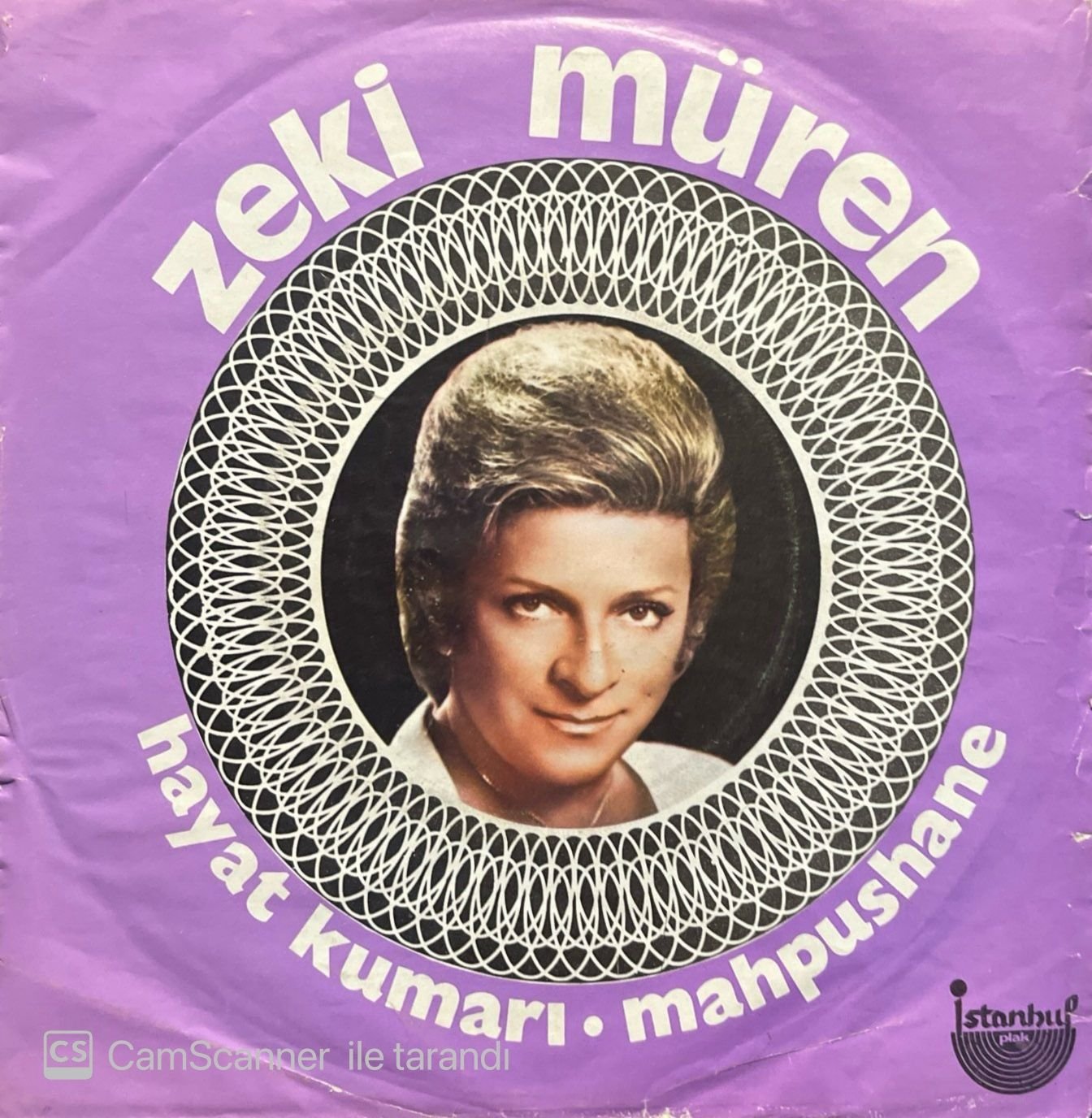 Zeki Müren Hayat Kumarı 45lik Plak