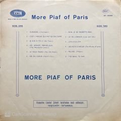 More Piaf Of Paris LP Plak
